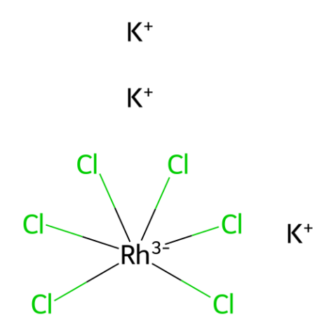 六氯铑(III)酸钾,Potassium hexachlororhodate(III)