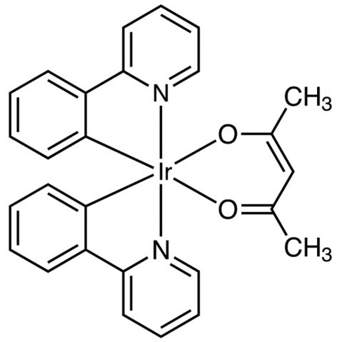 乙酰丙酮酸二(2-苯基吡啶)铱,Acetylacetonatobis(2-phenylpyridine)iridium