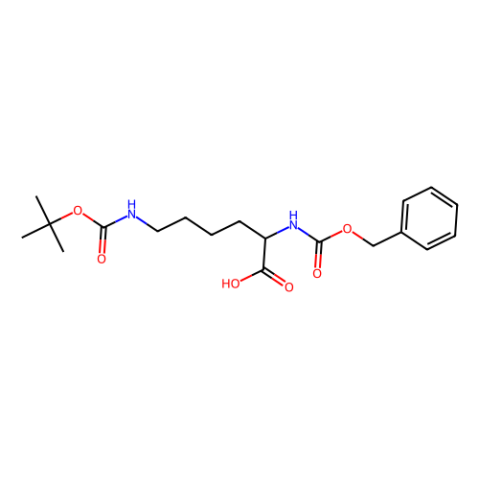 Z-丁氧羰基赖氨酸,Z-Lys(Boc)-OH