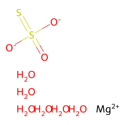 硫代硫酸鎂六水合物,Magnesium thiosulfate hexahydrate