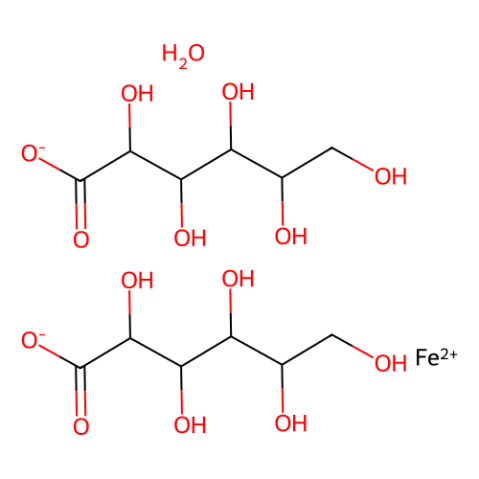 葡萄糖酸亚铁二水合物,Iron D-gluconate dihydrate