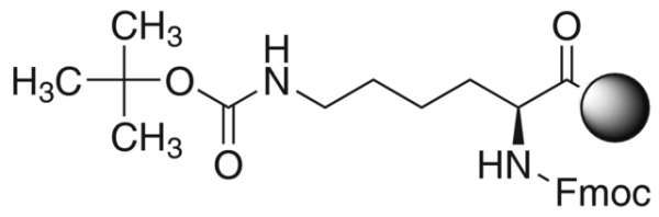 Fmoc-Lys(Boc)-王氏樹脂,Fmoc-Lys(Boc)-Wang resin