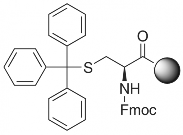 Fmoc-半胱氨酸(Trt)-王树脂,Fmoc-Cys(Trt)-Wang resin