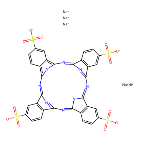 镍(II)酞菁四磺酸 四钠盐,Nickel(II) phthalocyanine-tetrasulfonic acid tetrasodium salt