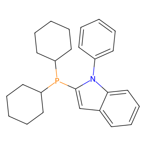 2-(二環(huán)己基膦)-1-苯基吲哚,2-(Dicyclohexylphosphino)-1-phenylindole