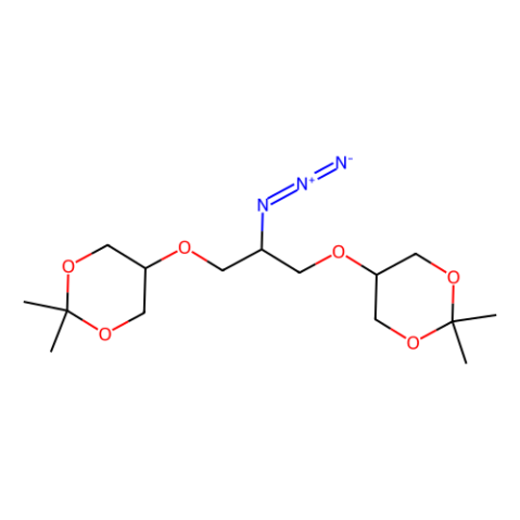 2-叠氮基-1,3-双[(2,2-二甲基-1,3-二恶烷-5-基)氧基]丙烷,2-Azido-1,3-bis[(2,2-dimethyl-1,3-dioxan-5-yl)oxy]propane