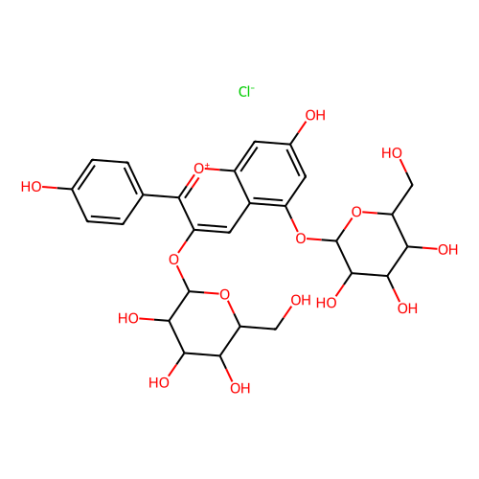 氯化天竺葵色素苷,Pelargonin chloride