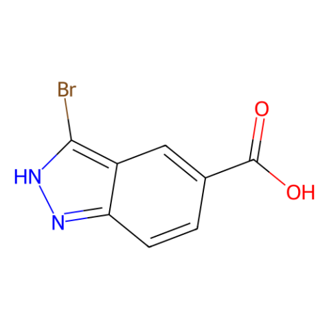 3-溴-1H-吲唑-5-羧酸,3-bromo-1H-indazole-5-carboxylic acid