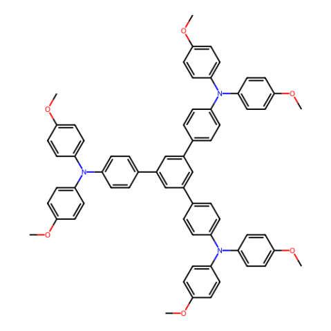 1,3,5-三[4-[雙(4-甲氧基苯基)氨基]苯基]苯,1,3,5-Tris[4-[bis(4-methoxyphenyl)amino]phenyl]benzene