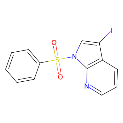 1-苯磺酰基-3-碘-1H-吡咯并[2,3-b]吡啶,1-Benzenesulfonyl-3-iodo-1H-pyrrolo[2,3-b]pyridine