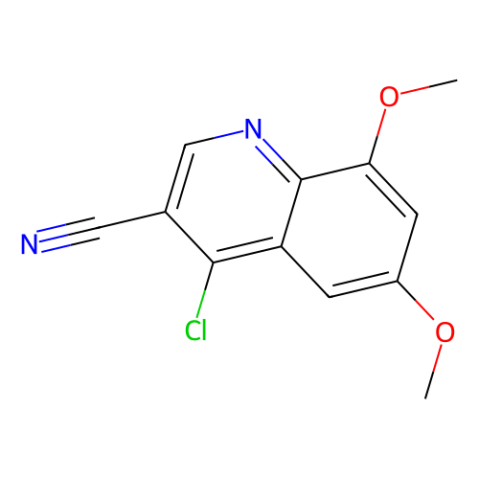 4-氯-6,8-二甲氧基喹啉-3-腈,4-chloro-6,8-dimethoxyquinoline-3-carbonitrile