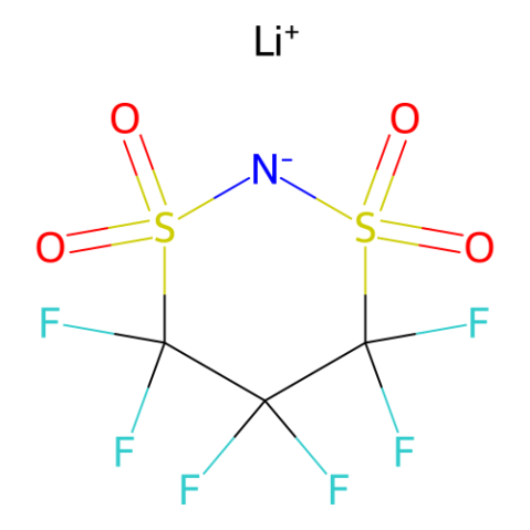 1,1,2,2,3,3-六氟丙烷-1,3-二磺酰亚胺锂,Lithium 1,1,2,2,3,3-Hexafluoropropane-1,3-disulfonimide