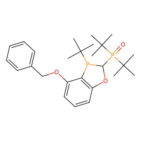 ((2S,3S)-4-(苄氧基)-3-(叔丁基)-2,3-二氢苯并[d][1,3]氧磷杂环戊烷-2-基)二叔丁基氧化膦,((2S,3S)-4-(benzyloxy)-3-(tert-butyl)-2,3-dihydrobenzo[d][1,3]oxaphosphol-2-yl)di-tert-butylphosphine oxide