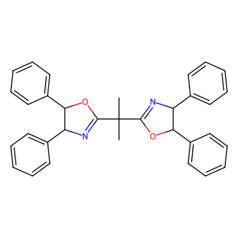 （4R，4''R，5S，5''S）-2,2''-（1-甲基亚乙基）双[4,5-二氢-4,5-二苯基恶唑],(4R,4''R,5S,5''S)-2,2''-(1-Methylethylidene)bis[4,5-dihydro-4,5-diphenyloxazole]
