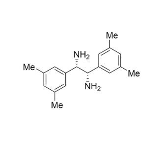 (1S,2S)-1,2-双(3,5-二甲基苯基)乙烷-1,2-二胺,(1S,2S)-1,2-bis(3,5-dimethylphenyl)ethane-1,2-diamine