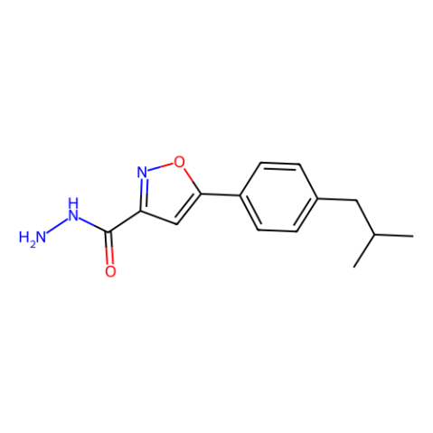 5-(4-异丁基苯基)异噁唑-3-酰肼,5-(4-isobutylphenyl)-3-isoxazolecarbohydrazide