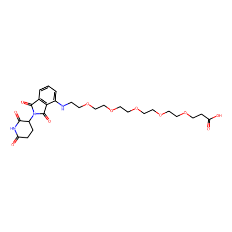 泊马度胺 4'-PEG5-酸,Pomalidomide 4'-PEG5-acid