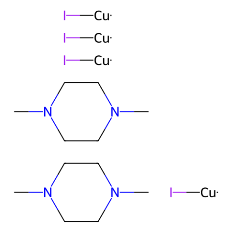 双（N，N''-二甲基哌嗪）四[碘化铜（I）],Bis(N,N''-dimethylpiperazine)tetra[copper(I) iodide]