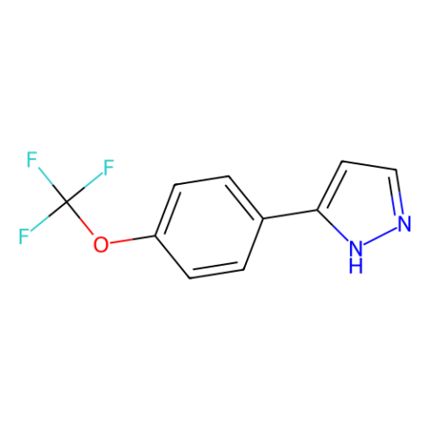 3-[4-(三氟甲氧基)苯基]-1H-吡唑,3-[4-(Trifluoromethoxy)phenyl]-1H-pyrazole