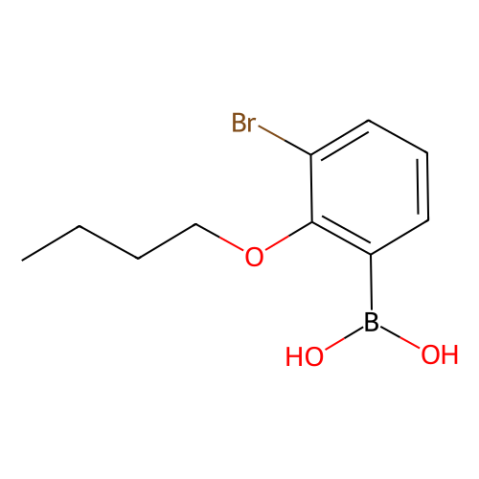 3-溴-2-丁氧基苯硼酸(含有数量不等的酸酐),3-Bromo-2-butoxyphenylboronic acid(contains varying amounts of Anhydride)