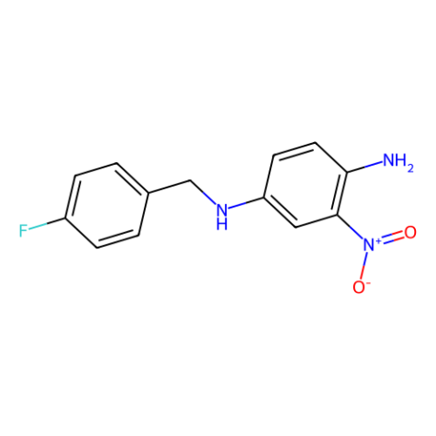 N1-(4-氟芐基)-3-硝基-1,4-苯二胺,N1-(4-Fluorobenzyl)-3-nitro-1,4-phenylenediamine