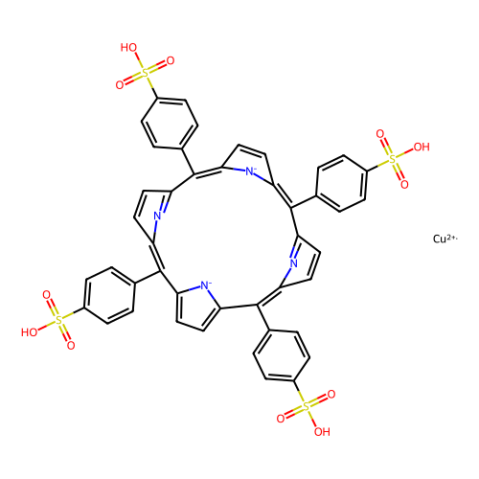 Cu（II）内消旋四（4-磺基苯基）卟啉，酸形式,Cu(II) meso-Tetra(4-sulfonatophenyl) porphine, acid form