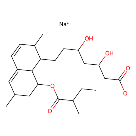 Lovastatin Hydroxy Acid，钠盐,Lovastatin Hydroxy Acid, Sodium Salt