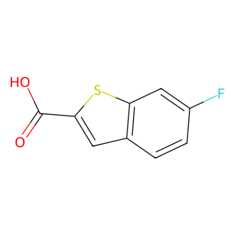 6-氟-1-苯并噻吩-2-羧酸,6-fluoro-1-benzothiophene-2-carboxylic acid