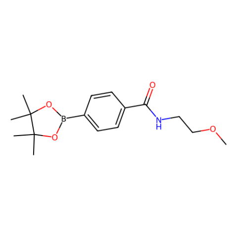 4-(2-甲氧基乙基氨基酰基)苯硼酸频哪酯(含有数量不等的酸酐),4-(2-Methoxyethylcarbamoyl)phenylboronic acid, pinacol ester(contains varying amounts of Anhydride)