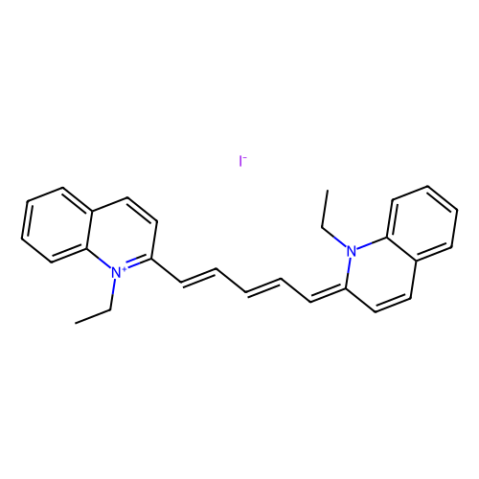 1,1'-二乙基-2,2'-二碳花青碘化物,1,1′-Diethyl-2,2′-dicarbocyanine iodide