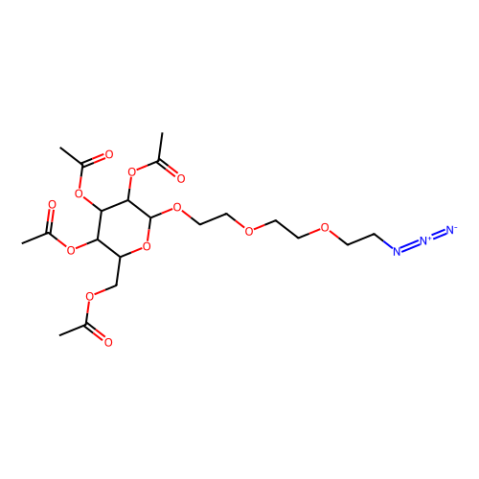2-[2-(2-叠氮乙氧基)乙氧基]乙基-2,3,4,6-四-O-乙酰基-D-半乳糖苷,2-[2-(2-Azidoethoxy)ethoxy]ethyl 2,3,4,6-Tetra-O-acetyl-D-galactopyranoside