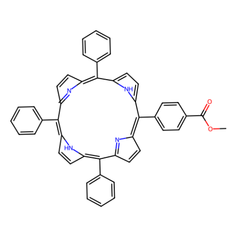 5-(4-甲氧羰基苯基)-10,15,20-三苯基卟吩,5-(4-Methoxycarbonylphenyl)-10,15,20-triphenylporphyrin