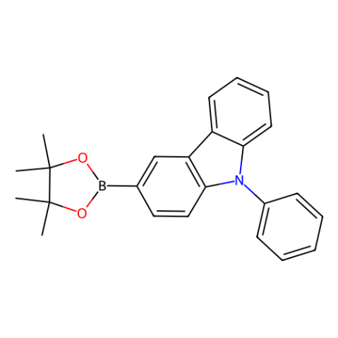 9-苯基-3-(4,4,5,5-四甲基-1,3,2-二氧杂环戊硼-2-基)咔唑,9-Phenyl-3-(4,4,5,5-tetramethyl-1,3,2-dioxaborolan-2-yl)carbazole