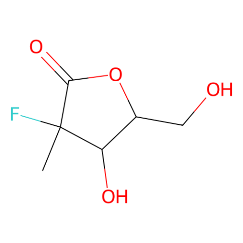 (3R,4R,5R)-3-氟-4-羟基-5-(羟基甲基)-3-甲基四氢呋喃-2-酮,(3R,4R,5R)-3-fluoro-4-hydroxy-5-(hydroxymethyl)-3-methyloxolan-2-one
