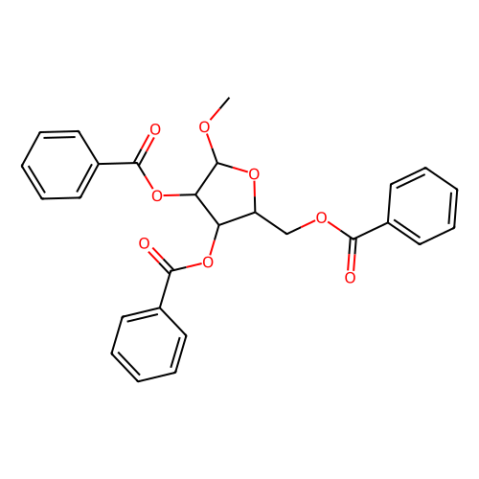 ?甲基 2,3,5-三-O-苯甲酰基-α-D-呋喃阿拉伯糖苷,Methyl 2,3,5-tri-O-Benzoyl-α-D-arabinofuranoside