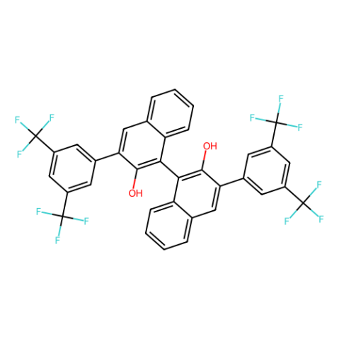 (S)-(-)-3-3′-双(3,5-双(三氟甲基)苯基)-1,1′-二-2-萘酚,(S)-3,3'-Bis[3,5-bis(trifluoromethyl)phenyl]-1,1'-bi-2-naphthol