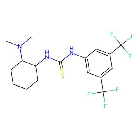 1-[3,5-双（三氟甲基）苯基]-3-[（1S，2S）-（+）-2-（二甲基氨基）环己基]硫脲,1-[3,5-Bis(trifluoromethyl)phenyl]-3-[(1S,2S)-(+)-2-(dimethylamino)cyclohexyl]thiourea