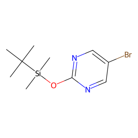 5-溴-2-(叔丁基二甲基硅氧基)嘧啶,5-Bromo-2-(tert-butyldimethylsiloxy)pyrimidine
