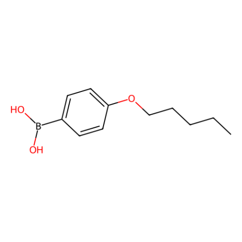 4-戊氧基苯硼酸 (含不同量的酸酐),4-Pentyloxyphenylboronic Acid (contains varying amounts of Anhydride)