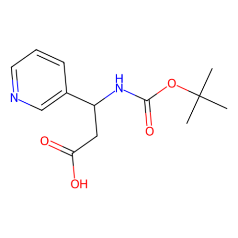 (S)-3-(Boc-氨基)-3-(3-吡啶基)丙酸,(S)-Boc-3-(3-pyridyl)-β-Ala-OH