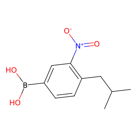 4-异丁基-3-硝基苯硼酸,4-Isobutyl-3-nitrobenzeneboronic acid