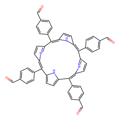 5,10,15,20-四（4-醛基苯）-21H,23H-卟啉,4-[10,15,20-tris(4-formylphenyl)-21,23-dihydroporphyrin-5-yl]benzaldehyde