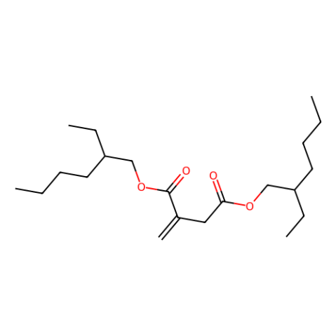 衣康酸双(2-乙基已基)酯 (含稳定剂HQ),Bis(2-ethylhexyl) Itaconate (stabilized with HQ)