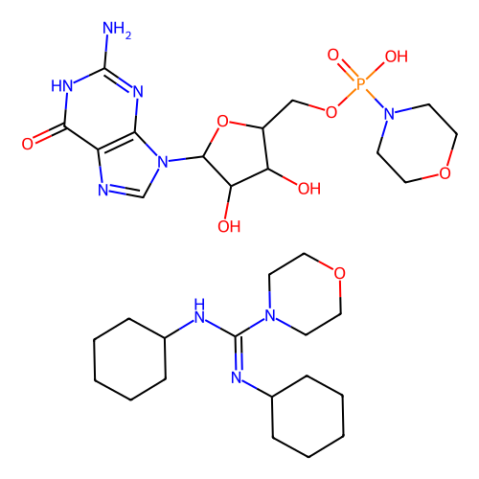 鸟苷5'-单磷酸吗啉酯 4-吗啉-N,N'-二环己基甲脒盐,Guanosine 5′-monophosphomorpholidate 4-morpholine-N,N′-dicyclohexylcarboxamidine salt