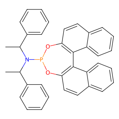 (S,S,S)-(+)-(3,5-二氧雜-4-磷雜環(huán)庚二烯并[2,1-a:3,4-a']二萘-4-基)二(1-苯基乙基)胺,(S)-(+)-(3,5-Dioxa-4-phospha-cyclohepta[2,1-a;3,4-a']dinaphthalen-4-yl)bis[(1S)-1-phenylethyl]amine.