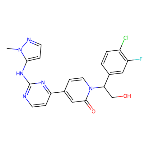 Ravoxertinib,ERK 抑制劑,Ravoxertinib