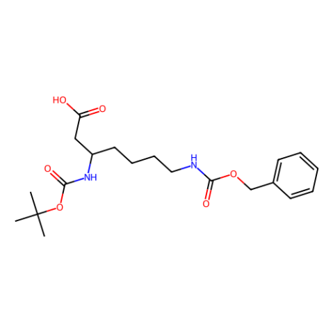 (S)-3-(Boc-氨基)-7-(Z-氨基)庚酸,Boc-β-Homolys(Z)-OH