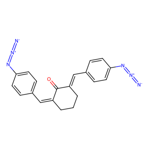 2,6-双(4-叠氮苯亚甲基)环己酮 (约30%水润湿品) (单位重量以干重计) [用于感光材料的研究],2,6-Bis(4-azidobenzylidene)cyclohexanone (wetted with ca. 30% Water) (unit weight on dry weight basis) [Research for Photosensitive Material]