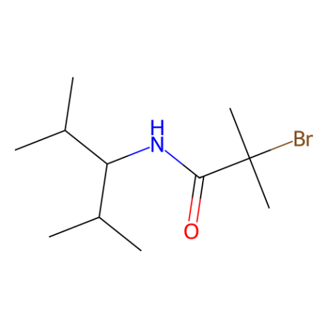 N1-(1-异丙基-2-甲基丙基)2-溴-2-甲基丙酰胺,2-Bromo-N-(2,4-dimethyl-3-pentanyl)-2-methylpropanamide