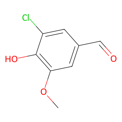 3-氯-4-羟基-5-甲氧基苯甲醛,3-Chloro-4-hydroxy-5-methoxybenzaldehyde